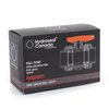 HYDROSEAL Kaplan 1 1/4" PVC True Union Ball Valve with Full Port, ASTM F1970, EPDM O-Rings and Reversible PTFE Seats, Rated at 200 PSI @73F, Gray, 1 1/4 inch Socket (1 1/4")
