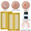 360 Pairs Eyelid Tape, 3Packs Ultra Invisible Two Sides Sticky Eyelid Lift Strip, Medical-use Self-Adhesive Fiber, Instant Eyelid Lift for Saggy, Hooded, Droopy, Uneven, Mono-eyelids