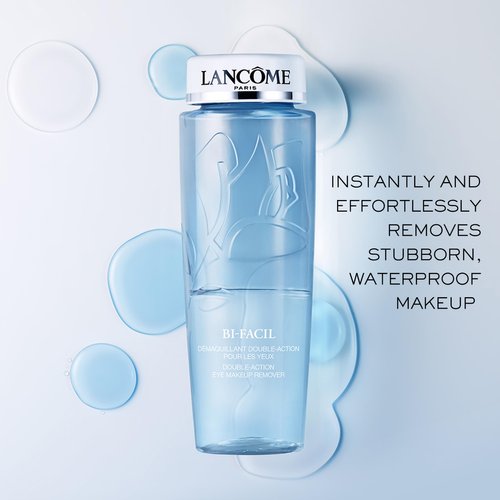 Lancôme Bi-Facil Double Action Eye Makeup Remover with Bi-Phase Formula - Effortlessly Removes Waterproof Makeup - 4.2 Fl Oz