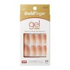 GoldFinger Full Cover Nails Press On Nails Gel Glam Design Nails Long Length