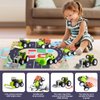 Seemiracle 11 Piece Baby Truck Car Toys Set Urban Traffic Scenarios Storage Bag with Play Mat Engineering Car for Toddlers 1-3 Year Old Boy Gift