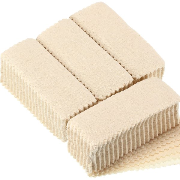1000 Pieces Muslin Cloth Wax Strips Epilating Soft Muslin Strips for Waxing Tear Resistant Precut Waxing Strips for Women Men Face Eyebrow Lip Body Sugaring Hair Removal, 4 x 1.5 Inches
