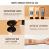 Leg Makeup, Light, Easy Application,Waterproof No Transfer,Flawless Looking Legs,Leg and Body Scar Cover up Makeup for Tattoo Cover Up,Long Lasting Body Foundation-04