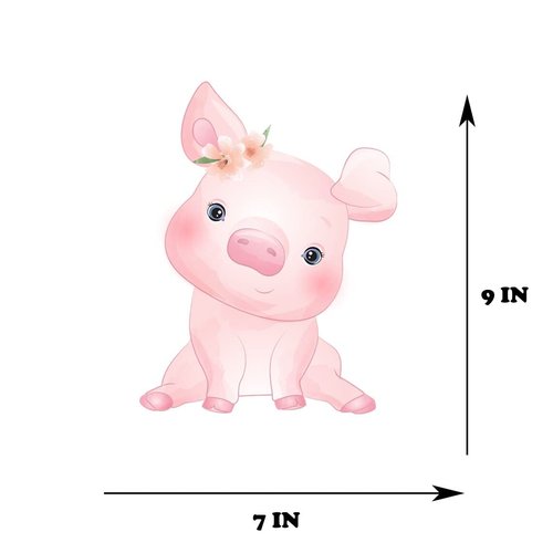 Pig Farm Animals Birthday Banner Barnyard Pigs Animals Party Supplies Baby Shower | Birthday Decorations for Farm Animals