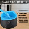 Electric Waxing Kit, Wax Warmer Silicone Liner for Tress Wellness Compatible with 16oz Waxing Kit Melting Wax Bowl for Tress Wellness Wax Warmer or for BLITZWAX Wax Warmer (Blue, Red)