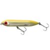 Heddon Super Spook Topwater Fishing Lure for Saltwater and Freshwater, Bone/Silver, Super Spook Jr (1/2 oz)