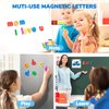 JoyCat Magnetic Letters, 312 Pieces Lowercase Alphabet Fridge Magnets, ABC Magnets for Toddlers Kids, Educational Learning Plastic Letters Magnets Set for Kindergarten Classroom (6 Sets of 52 Letters)