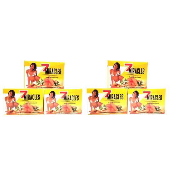 7 Miracles Carrot Bar Soap [Set of 6] Carrote