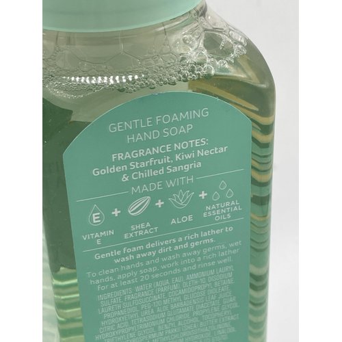 Gentle Starfruit Sangria Foaming Hand Soap 8.75 Ounce Full Size