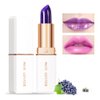 lakerain Color Changing Lipstick Moisturizer Magic Temperature Shimmer Color Change Lip Gloss Magical Discoloration Waterproof Long Lasting Lips (Purple)