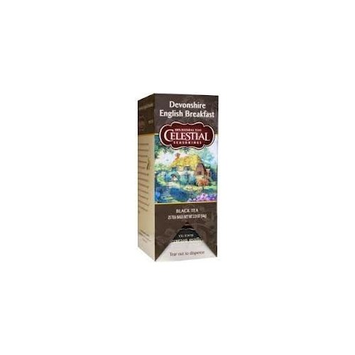 Celestial Seasonings Devonshire English Breakfast Black Tea Bags 25ct (Quantity 1)