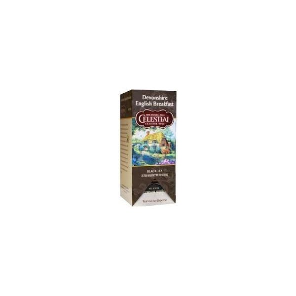 Celestial Seasonings Devonshire English Breakfast Black Tea Bags 25ct (Quantity 1)
