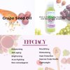 GRAPESEED OIL | 4oz(118ml) | All-Natural | For Hair + Skin + Nails | Moisturizer and Sensitive Skin | Refined, Cold Pressed | All Skin Types | by Well’s Oil