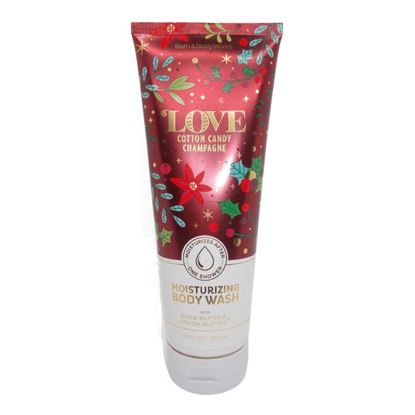 Bath and Body Works Cotton Candy Champagne Moisturizing Body Wash 10 oz (Cotton Candy Champagne)