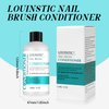 LOUINSTIC Acrylic Nail Brush Cleaner - Quickly Clean Gel/Acrylic Nail Brushes, Paint Brushes, Airbrushes, Art Tools, Nail Brush Cleaner Conditioner Preserver and Restorer 4 OZ