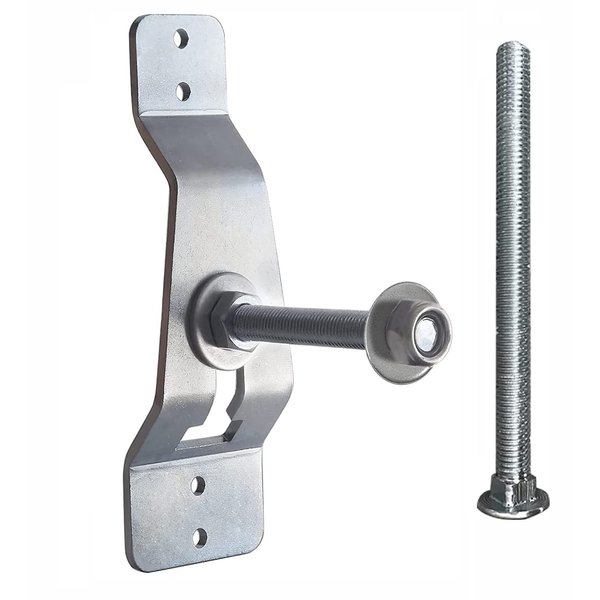 Trailer Spare Tire Mount, Wall Mount Enclosed Trailer Accessories Spare Tire Holder for Trailer, Wheel Bracket Rack for Enclosed Race Trailer, Mount Your Spare Tire Directly to The Wall.