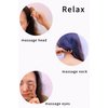 sanlusan 2 Pcs natural wooden comb,comb set, head Massage Comb,hair massager, wooden comb for women,wooden comb for men, Anti Static Wood, head massager scalp stress relax,birthing comb,Gift