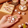 Magibeads 20Pcs Resin Mini Coffee Cups Miniature Kitchen Set Fake Drink Food Coffee Mug Lovely Tableware Coffee Dollhouse Ornaments for Desktop Decorations Crafts for Adult