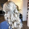 CAKURE Pearl Hair Claw Clips Champagne Hair Clips Small Non Slip Hair Jaw Clamps Pearl Hair Accessories for Women and Girls (3 PCS)