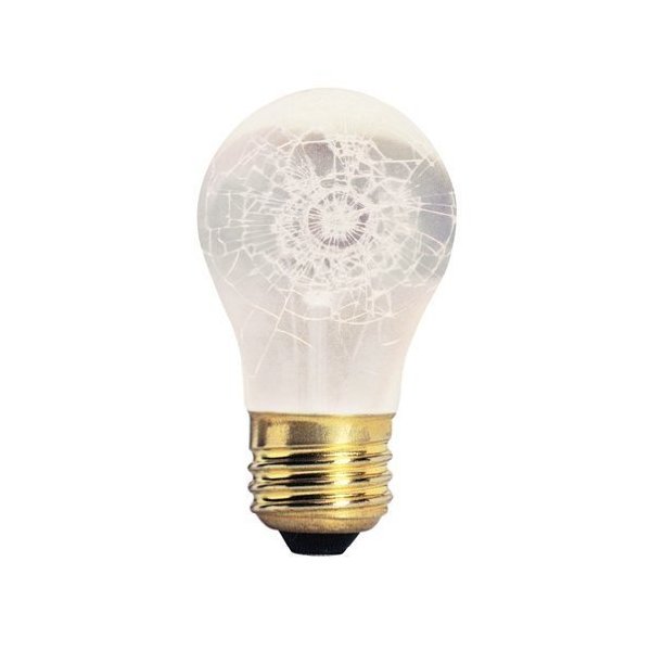 Bulbrite 40A15/TF Shatter Resistant 40W Standard A15 Bulb - 2 Pack