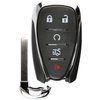 KeylessOption Keyless Entry Remote Smart Car Prox Key Fob W/Key for Chevy Camaro Malibu Cruze 2016-2020 HYQ4EA