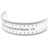 Healifty Eyebrow Embroidery Ruler Plastic Curved Makeup Brow Ruler Tattoo Measure Tools for Lady