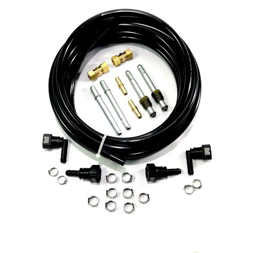 The Stop Shop Nylon or Steel Fuel Line Replacement Kit. Fittings/Tubing/Compression Fittings. 25' 8 mm Fuel line tubing