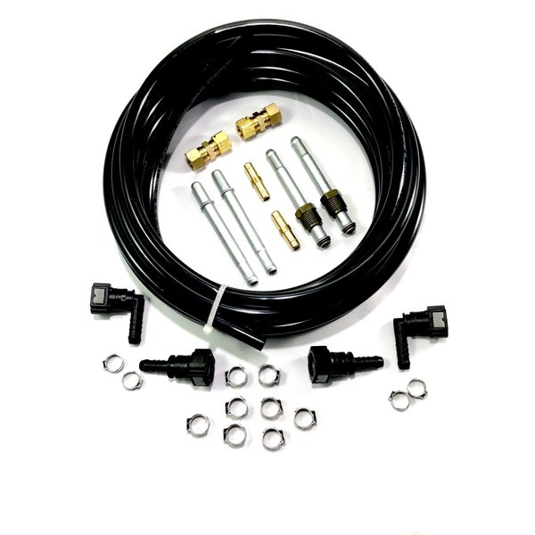 The Stop Shop Nylon or Steel Fuel Line Replacement Kit. Fittings/Tubing/Compression Fittings. 25' 8 mm Fuel line tubing