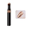 Rose Gold Chrome Nail Powder Pen,RoseFlower 6 pcs Metallic Nail Art Pigment Powder Pen Set, Shiny Nail Glitter Powder Air Cushion Pen with Magic Mirror Effect for Nail Art Design Decoration