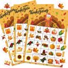 MISS FANTASY Thanksgiving Games Thanksgiving Bingo Game for Kids 24 Players Bingo Cards Thanksgiving Games for Family Thanksgiving Bingo for Toddlers Thanksgiving Activities for Kids Classroom Party