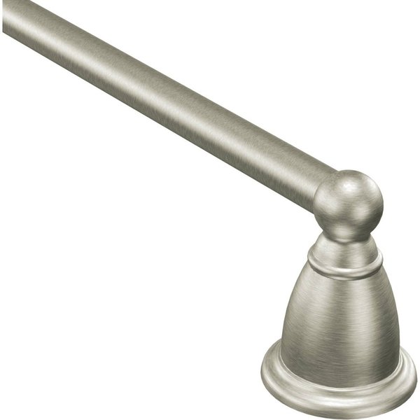 Moen YB2218BN Brantford Collection 18-Inch Single-Towel Bar Brushed Nickel