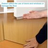 Zengest Door Strip Bottom, House and Glass Shower Door Seal Strip for Side of Door(Transparent), 1" x 16.4'