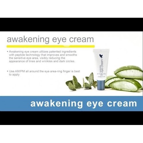 Forever Living | Awakening Eye Cream - Advanced Formula with Collagen, Aloe Vera, and Peptide Technology for Youthful Eyes! Visibly Reduce Wrinkles, Dark Circles & Puffiness for Radiant, Rested Eyes