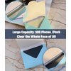 Facial Oil Blotting Paper for Men - 200pcs/2pk - Natural Oil-Absorbing Tissues for the Face and Nose with Green Tea Scent - Portable, Makeup Friendly Blotting Paper for Oily Skin Care