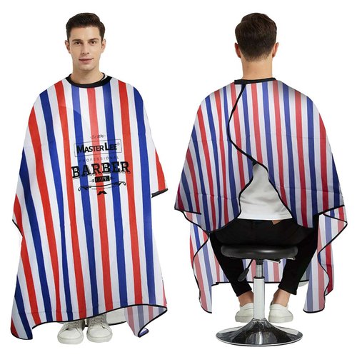 Linkidea Professional Hair Cutting Cape with Adjustable Snap Closure, Reusable Hair Cutting Accessories, Hair Cutting Kit for Men & Women - 63.77" x 57.48"