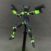(Assembly Completed) 3D Printed T13 Action Figure, Dummy 13 Collectible Action Figure Articulated, for Collectors Desktop Decorations,muñeco de acción (Black Green)
