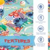 Lilo and Stitch Birthday Party Decorations for 16 | Banner, Tablecloth, Balloons, Stitch Plates and Napkins, Sticker | Stitch Birthday Decorations | Officially Licensed