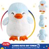 Glow Guards Light up Penguin Stuffed Animal Snuggle Soft Plush Toy with LED Night Lights Glow Birthday Children's Day for Toddler Kids, 12''