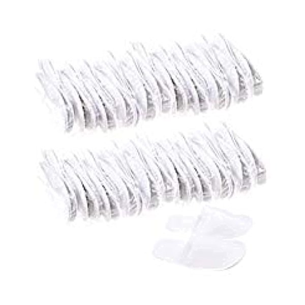 Rocutus 12 Pair Disposable Slippers,Disposable Slippers Bulk Guest Slippers,Fit Up to US Men Size 8 Women Size 9,Non-Slip Slippers for Hotel, Home, Guest Use,Train,Travel Use (12 Pair)