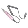 Electric Nail Drill Pen Machine, Efile Nail Drill Handle Handpiece Adjustable 3000RPM Metal Pro Nail File Handle Polishing Manicure Pedicure Accessories for Nail Care Home Salon DIY