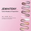 JEWHITENY Poly Extension Gel Nail Kit 14 PCS Poly Gel With Mini Nail Lamp Poly Nail Gel Kit with Slip Solution Basic Poly Gel Nail Art Tools Nail Art Design Beginner Kit