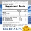 ecostream Naturals (Pack of 2) Natural Antarctic Wild Caught Omega 3 Fish Oil DPA-EPA-DHA Supplement 2,900 Milligrams Triple Strength Ultra Pure Concentrated SoftGels - No Fish Tasting Burps