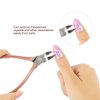 Rotekt Rose Gold Nail Art Decorations Picker Rhinestone Remover Nail Cutter Scissors Manicure Tools