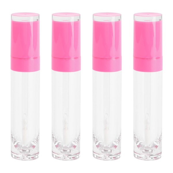 4pcs Empty Tube of Lip Gloss Diy Tubes Small Lip Gloss Containers Small Lip Gloss Tubes Lipstick Diy Tube Small Lip Gloss Bottles Empty Lip Gloss Tubes Empty Lip Gloss Containers