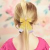 Pencil Bow Hair Clip Yellow Pencil Bow Clip Glitter Bow Hair Clips Design Back to School Bow Alligator Clips Girl Woman Bow Hair Accessories for School,Classroom,First Day of School Party 2Pcs