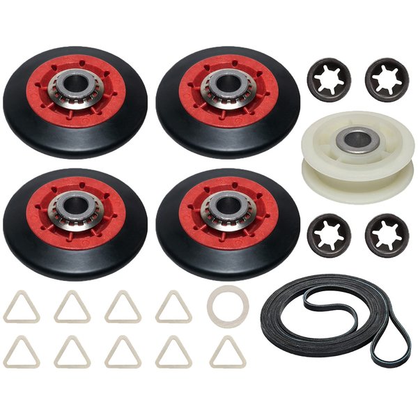 PartsBroz 4392067 Dryer Repair Kit - Compatible with Whirlpool Replacement Maytag Bravos AP3109602 PS373088 WED9200SQ0 MEDB835DW4 MEDB855DC4 WED5600XW0 WED8500DC3 GEW9250PW1 MED5100DW0 WED5500XW0