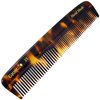 Giorgio G25 FineTooth and WideTooth Pocket Comb - Hair Styling Comb for Men and Women, Handmade Beard Comb for Men, Barber Comb, and Mustache Comb for Grooming,Saw Cut and Polished Travel Comb