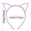 COCIDE 24 Pcs Cat Ears Headbands Plastic Taylor Party Decorations Headbands for Girls Gabby Dollhouse Party Favors Birthday Supplies for Women Halloween Hair Accessories Hair Hoops Costume