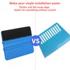 GISSVOGEEK Car Window Film Tinting Tools, Vinyl Wrap Kit, Auto Window Tint Tool Kit, Window Tint Installation Kit, Wallpaper Smoothing Tool with Felt Squeegee & Craft Knife