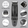 Diydeg Electric Hair Clipper, USB Recharge Light Vacuum Hair Trimmer with Automatic Hair Suction, Electric Body Hair Trimmer with 4 Combs, Cordless Haircut Toddler Haircut Kit